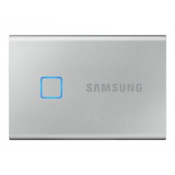 Samsung T7 Touch MU-PC500S - SSD - encriptado - 500 GB - externa (portátil) - USB 3.2 Gen 2 (USB C conector) - 256-bits AES - p