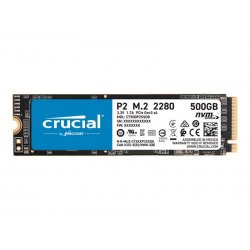 Crucial P2 - SSD - 500 GB - interna - M.2 2280 - PCIe 3.0 x4 (NVMe)