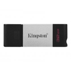 Kingston DataTraveler 80 - Drive flash USB - 32 GB - USB 3.2 Gen 1 / USB-C