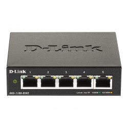 D-Link DGS 1100-05V2 - Interruptor - inteligente - 5 x 10/100/1000 - desktop