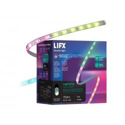 LIFX Colour Zones - Faixa clara - LED - 8 W (equivalente 45 W) - classe G - luz multicolor/quente para branco frio - 1500-9000 