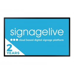 Signagelive Standard - Licença de assinatura (2 anos) - 1 aparelho - hospedado - volume - 1-9 licenças