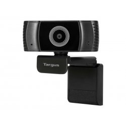 Targus Webcam Plus - Câmara web - a cores - 2 MP - 1920 x 1080 - 1080p - áudio - USB 2.0 - MJPEG, H.264, H.265