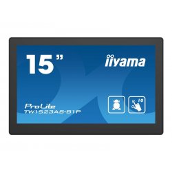iiyama ProLite TW1523AS-B1P - Monitor LED - 15.6" - estacionário - ecrã de toque - 1920 x 1080 Full HD (1080p) - IPS - 450 cd/m