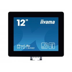 iiyama ProLite TF1215MC-B1 - Monitor LED - 12.1" - moldura aberta - ecrã de toque - 1024 x 768 - IPS - 540 cd/m² - 1000:1 - 25 