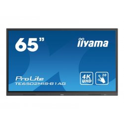 iiyama ProLite TE6502MIS-B1AG - 65" Classe Diagonal ecrã LCD com luz de fundo LED - sinalização digital interativa - com leitor