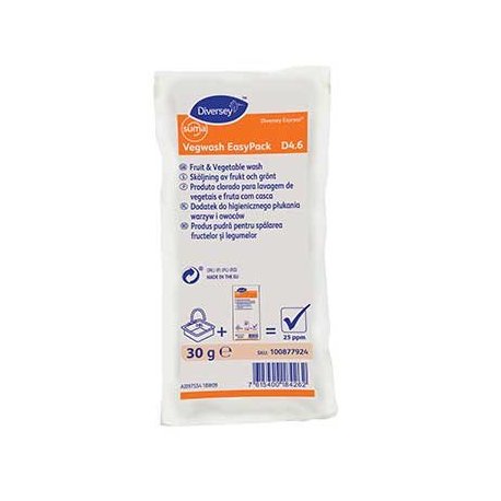 Higienizante Suma Vegwash EasyPack D4.6 30grx50 Saquetas