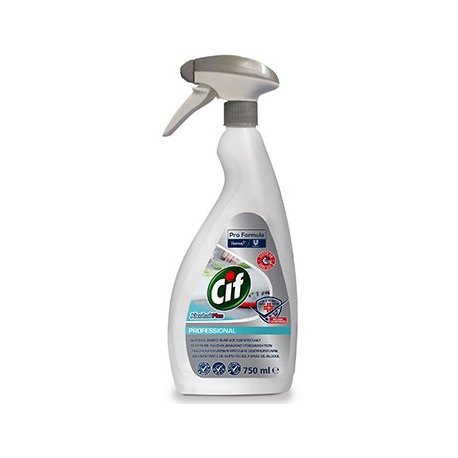 Detergente Desinfetante Cif PF Alcohol Plus 750ml