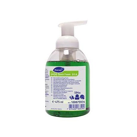 Detergente Manual Loiça Suma Quick Foam D1.6 475ml