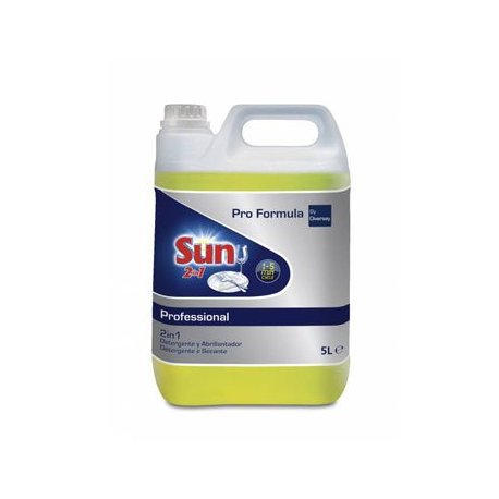 Detergente Máquina Loiça+Secante Líquido Sun PF 2in1 5L