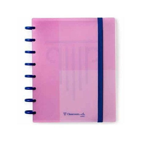Caderno Inteligente A5 PP Ambar EcoSmart Rosa 1un