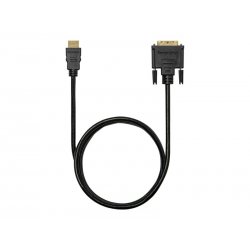 Kensington HDMI (M) to DVI-D (M) Passive Cable, 6ft - Cabo adaptador - DVI-D macho para HDMI macho - 1.83 m - proteção dupla - 