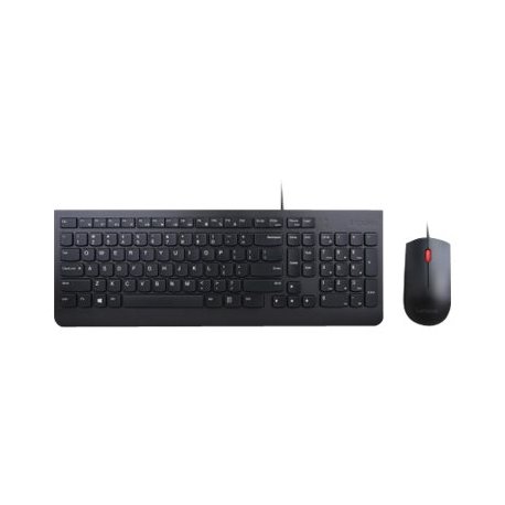 Lenovo Essential Wired Combo - Conjunto de teclado e rato - USB - Português 4X30L79910