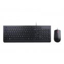Lenovo Essential Wired Combo - Conjunto de teclado e rato - USB - Português 4X30L79910