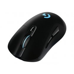 Logitech Wireless Gaming Mouse G703 LIGHTSPEED with HERO 16K Sensor - Rato - óptico - 6 botões - sem fios, com cabo - USB, 2.4 