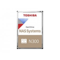 Toshiba N300 NAS - Disco rígido - 8 TB - interna - 3.5" - SATA 6Gb/s - 7200 rpm - buffer: 256 MB HDWG480UZSVA