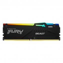 Dimm KINGSTON 32GB DDR5 5200MT/s CL40 FURY Beast RGB XMP KF552C40BBA-32