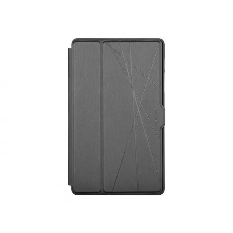 Targus Click-In - Capa flip cover para tablet - poliuretano termoplástico (TPU) - preto - 8.7" - para Samsung Galaxy Tab A7 Lit