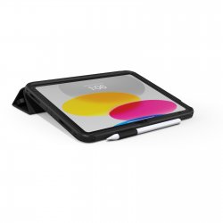 OtterBox Defender Series - Capa flip cover para tablet - resistente - preto - para Apple 10.9-inch iPad (10ª geração) 77-93758
