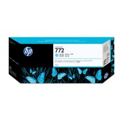 HP 772 - 300 ml - azul cyan claro - original - tinteiro - para DesignJet HD Pro MFP, SD Pro MFP, Z5200, Z5200 PostScript, Z5400