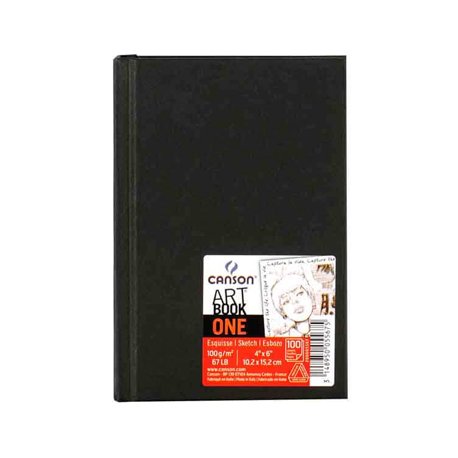 Diário Gráfico Canson Artbook One A6 10,2x15,2cm 100g 100Fls 1085567