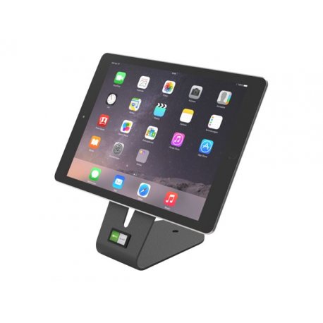 Compulocks Hovertab Security Tablet Lock Stand - Plataforma - para telemóvel / tablet - bloqueável - aço - preto HOVERTABB