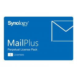 Synology MailPlus License Pack - Licença - 5 contas de email MAILPLUS 5 LICENSES