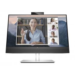 HP E24mv G4 Conferencing Monitor - E-Series - monitor LED - 23.8" - 1920 x 1080 Full HD (1080p) @ 60 Hz - IPS - 250 cd/m² - 100