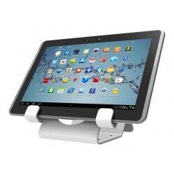 Compulocks Universal Tablet Holder with Keyed Cable Lock - Plataforma - para tablet - bloqueável - alumínio de alto-nível - bra