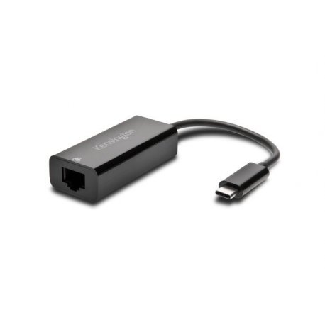Kensington CA1100E USB-C to Ethernet Adapter - Adaptador de rede - USB-C 3.1 - Gigabit Ethernet x 1 K33475WW