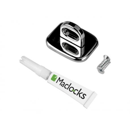 Compulocks Anchoring Point for Security Cable Locks - Fixação de cabo de segurança - prata - para Compulocks iPad 10, Ledge for