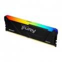 Kingston FURY Beast RGB - DDR4 - módulo - 32 GB - DIMM 288-pin - 2666 MHz - CL16 - 1.2 V - unbuffered - on-die ECC - preto KF42