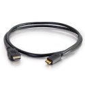 C2G Value Series 1.5m High Speed HDMI to HDMI Mini Cable with Ethernet - 4K - UltraHD - Cabo HDMI com Ethernet - 19 pin mini HD