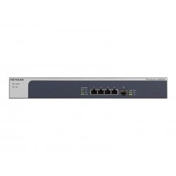NETGEAR XS505M - Interruptor - sem gestão - 4 x 10 Gigabit Ethernet + 1 x 10 Gigabit SFP+ - desktop, montável em trilho XS505M-
