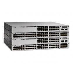 Cisco Catalyst 9300L - Network Advantage - interruptor - L3 - Administrado - 48 x 10/100/1000 + 4 x Gigabit SFP (ligação ascend
