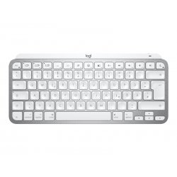 Logitech MX Keys Mini for Mac - Teclado - retroiluminação - Bluetooth - QWERTY - Italiano - cinza pálido 920-010522