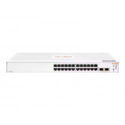 HPE Aruba Instant On 1830 24G 2SFP Switch - Interruptor - inteligente - 24 x 10/100/1000 + 2 x Gigabit SFP - desktop, montável 