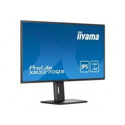 iiyama ProLite XB3270QS-B5 - Monitor LED - 31.5" - 2560 x 1440 WQHD @ 60 Hz - IPS - 250 cd/m² - 1200:1 - 4 ms - HDMI, DVI-D, Di