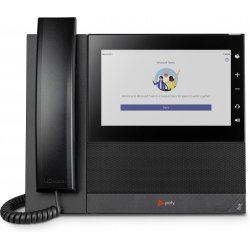 Poly CCX 600 for Microsoft Teams - Telefone VoIP com identificação do chamador/chamada em espera - SIP, RTCP, RTP - 24 linhas -