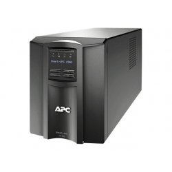 APC Smart-UPS 1500 LCD - UPS - AC 230 V - 1 kW - 1500 VA - RS-232, USB - conectores de saída: 8 - preto SMT1500I