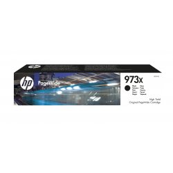 HP 973X - Alto Rendimento - preto - original - PageWide - tinteiro - para PageWide Managed MFP P57750, P55250, PageWide Pro 452