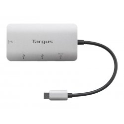 Targus - Hub - 2 x USB 3.2 Gen 1 + 1 x USB-C 3.2 Gen 1 + 1 x USB-C 3.2 Gen 1 (fornecimento de energia) - desktop ACH228EU