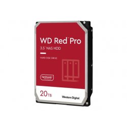 WD Red Pro WD201KFGX - Disco rígido - 20 TB - interna - 3.5" - SATA 6Gb/s - 7200 rpm - buffer: 512 MB WD201KFGX