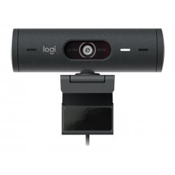 Logitech BRIO 500 - Câmara web - a cores - 1920 x 1080 - 720p, 1080p - áudio - USB-C 960-001422