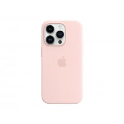 Apple - Tampa posterior para telemóvel - com MagSafe - silicone - rosa giz - para iPhone 14 Pro MPTH3ZM/A