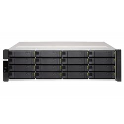 QNAP ES1686DC - Servidor NAS - 16 baias - montável em bastidor - SAS 12Gb/s - RAID (expansão de disco rígido) RAID 0, 1, 5, 6, 