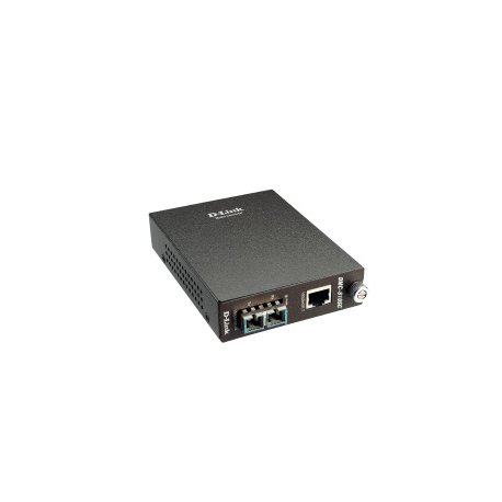 D-Link DMC 810SC - Conversor de media de fibra - 1GbE - 1000Base-LX, 1000Base-T - RJ-45 / modo único SC - até 10 km DMC-810SC/E