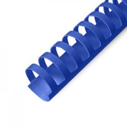 Argolas PVC Encadernar 22mm Azul 195 Folhas 100un 1713098