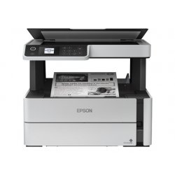 Epson EcoTank ET-M2170 - Impressora multi-funções - P/B - jacto de tinta - recarregável - A4/Legal (media) - até 20 ppm (impres