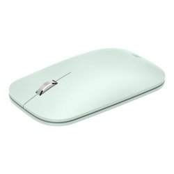 Microsoft Modern Mobile Mouse - Rato - destros e canhotos - óptico - 3 botões - sem fios - Bluetooth 4.2 - menta